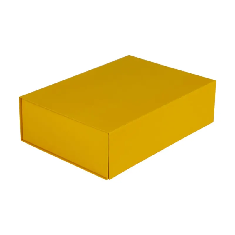Magnet boxes 23x23x11cm Ochre yellow (25 pcs)